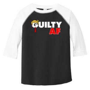 Guilty Af Trump Toddler Fine Jersey T-Shirt