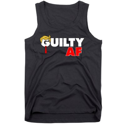 Guilty Af Trump Tank Top