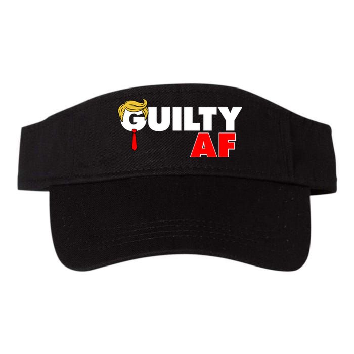 Guilty Af Trump Valucap Bio-Washed Visor