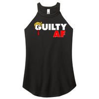 Guilty Af Trump Women's Perfect Tri Rocker Tank