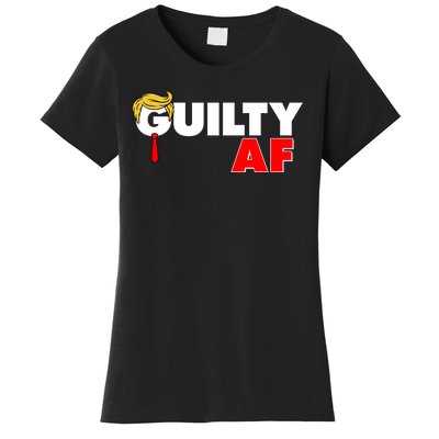 Guilty Af Trump Women's T-Shirt