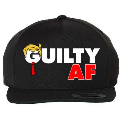 Guilty Af Trump Wool Snapback Cap