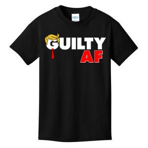 Guilty Af Trump Kids T-Shirt