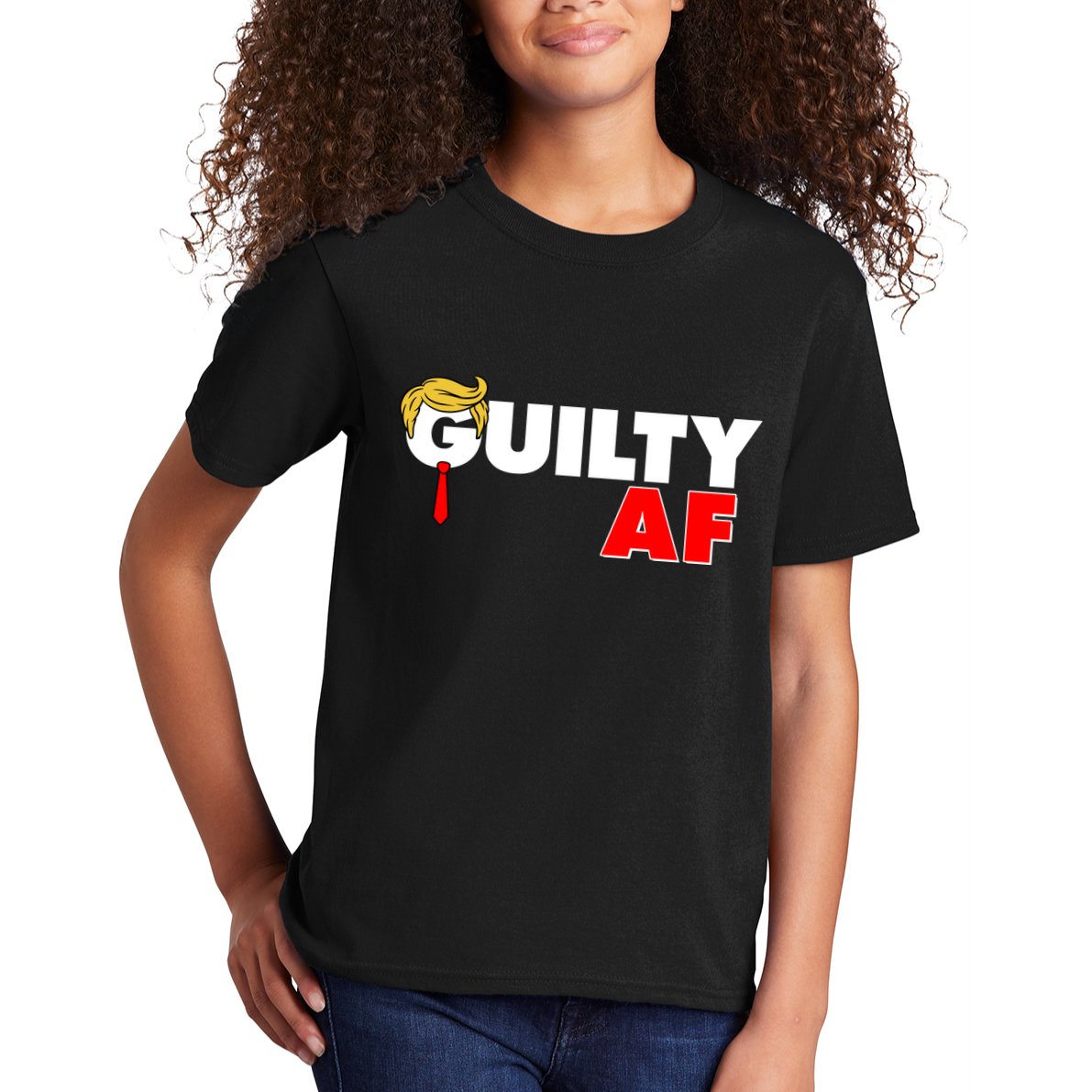 Guilty Af Trump Kids T-Shirt