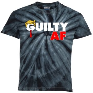 Guilty Af Trump Kids Tie-Dye T-Shirt