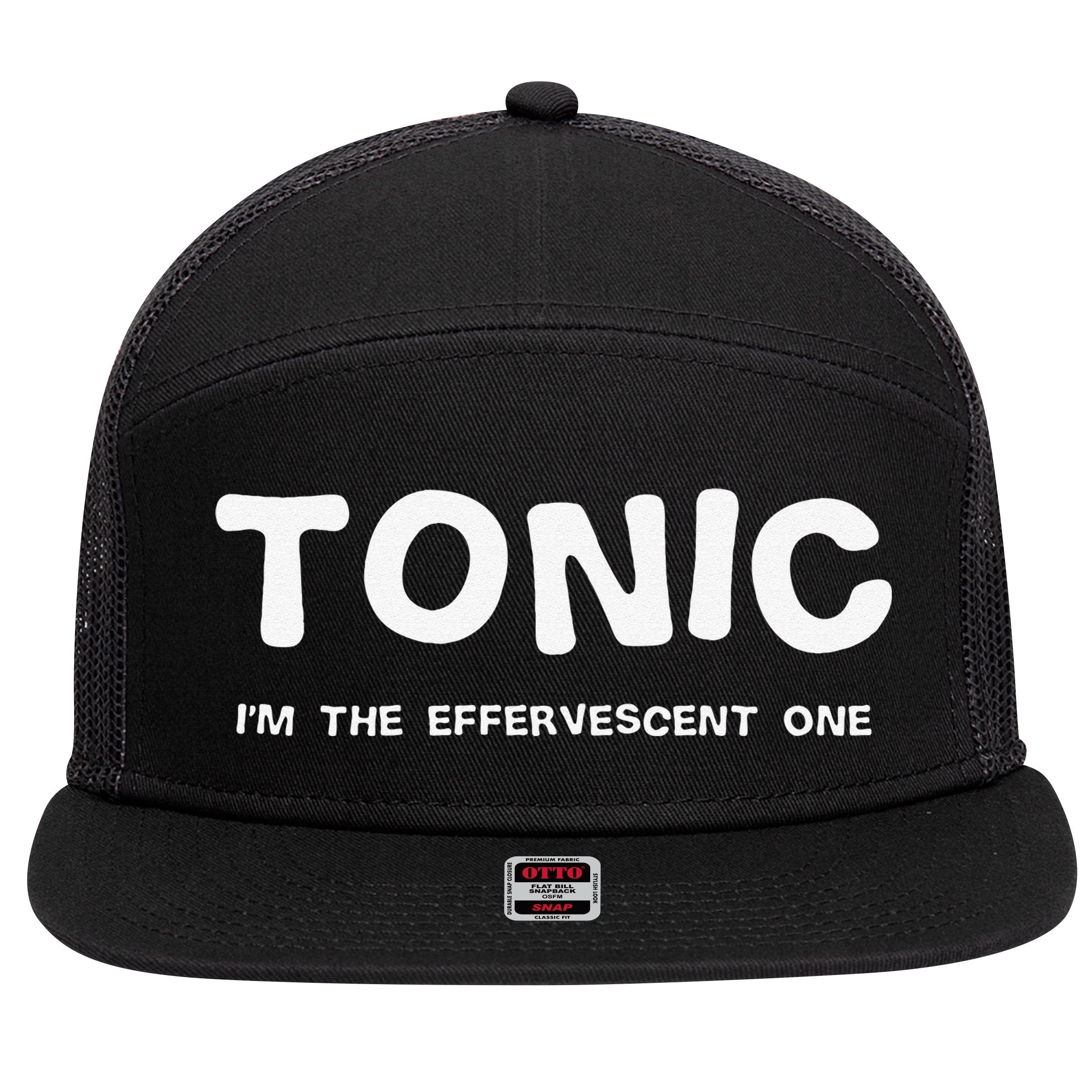 Gin And Tonic Couples Matching Halloween Costume 7 Panel Mesh Trucker Snapback Hat