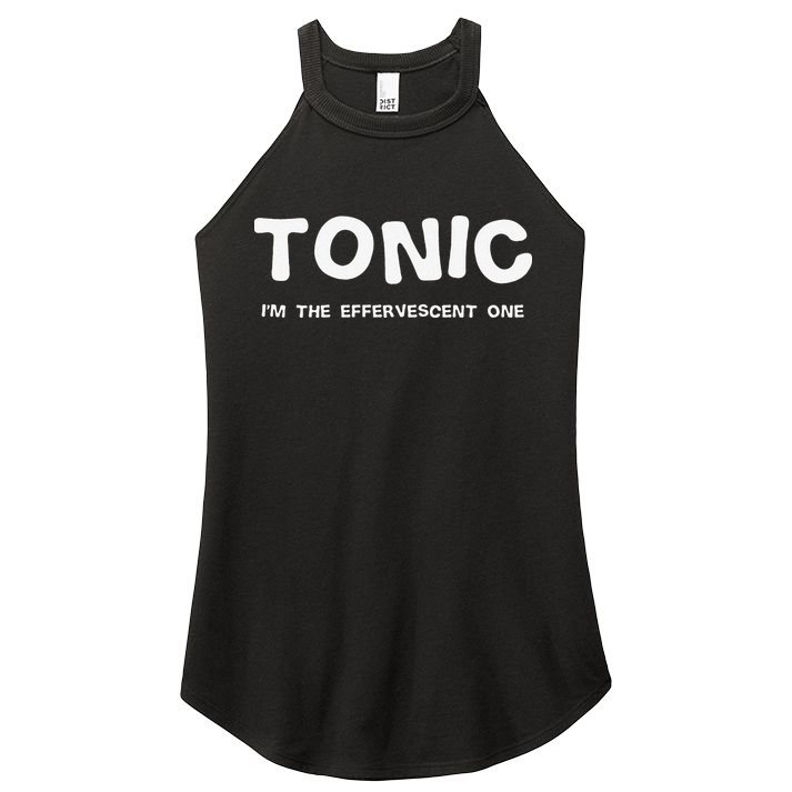 Gin And Tonic Couples Matching Halloween Costume Women's Perfect Tri Rocker Tank