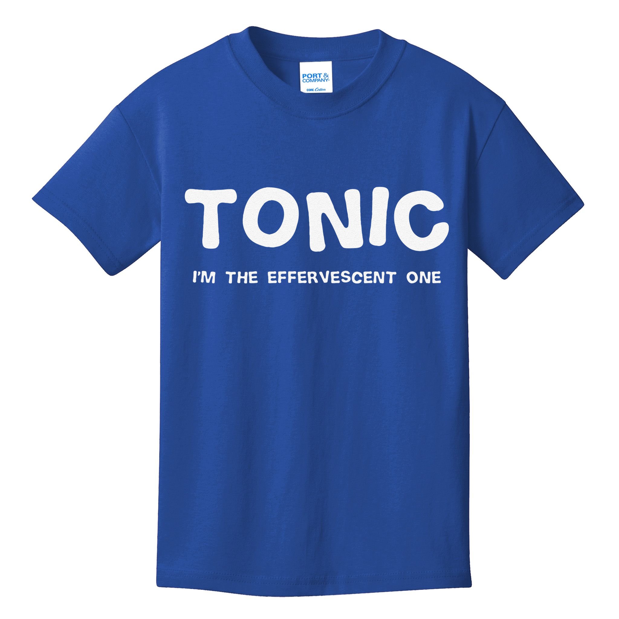 Gin And Tonic Couples Matching Halloween Costume Kids T-Shirt