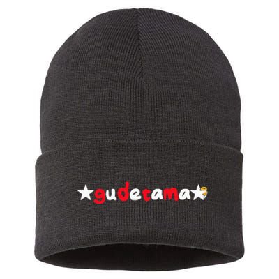 Gudetama Americana Usa America Stars Sustainable Knit Beanie