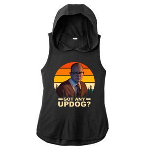 Got Any Updog? What We Do In The Shadows Ladies PosiCharge Tri-Blend Wicking Draft Hoodie Tank