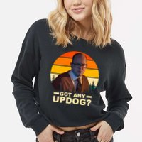 Got Any Updog? What We Do In The Shadows Cropped Pullover Crew
