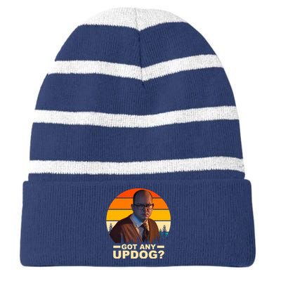 Got Any Updog? What We Do In The Shadows Striped Beanie with Solid Band