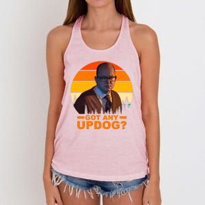 Got Any Updog? What We Do In The Shadows Women's Knotted Racerback Tank