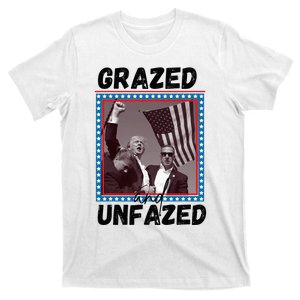 Grazed And Unfazed Trump 2024 T-Shirt