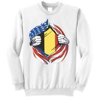 Germany And United States Flag Sweatshirt