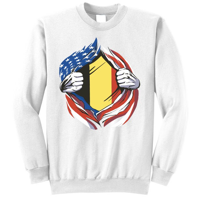 Germany And United States Flag Sweatshirt