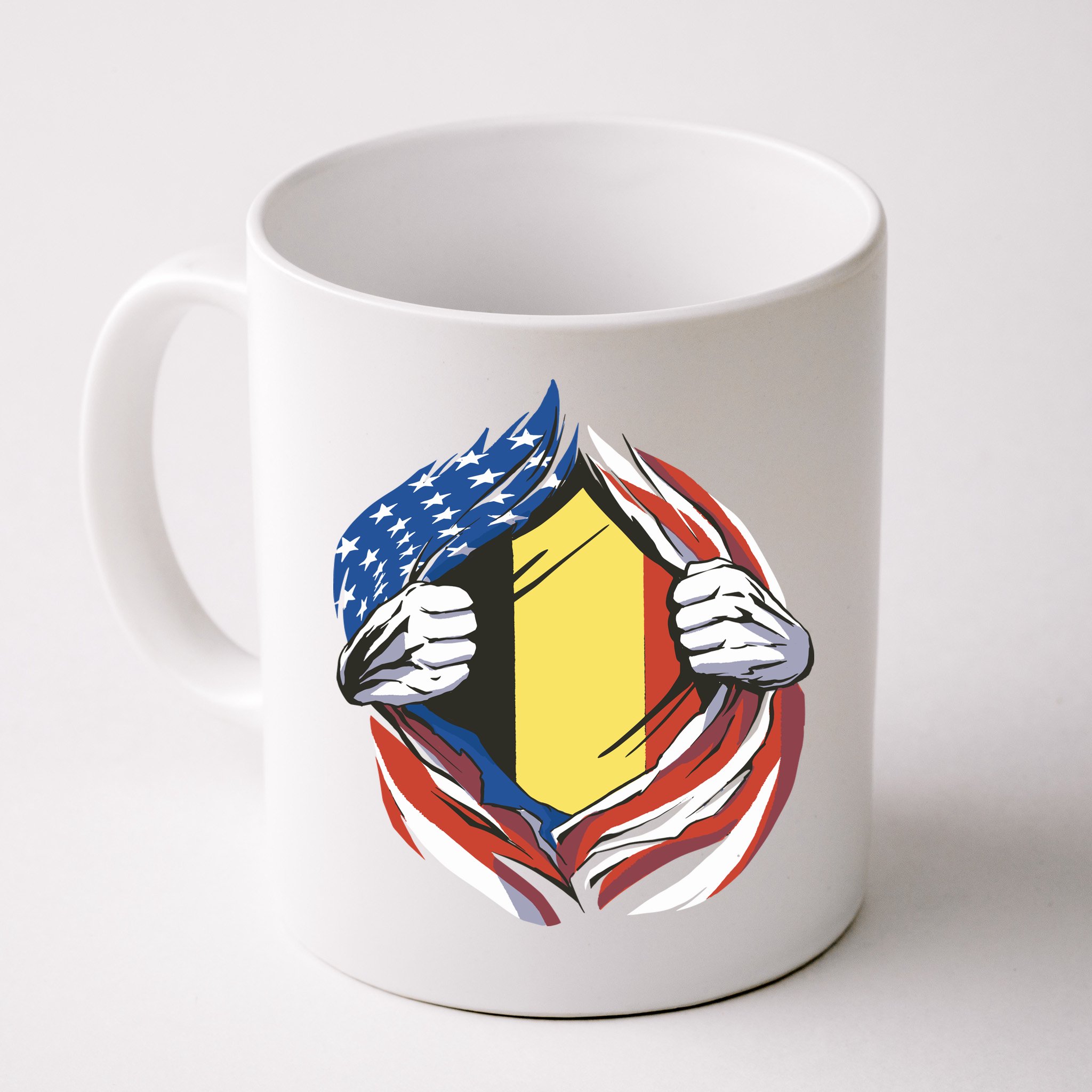 Germany And United States Flag Mug