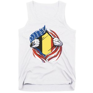 Germany And United States Flag Tank Top