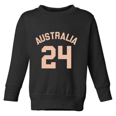Gracie Abrams Updates & More Good Riddance Australia 24 Toddler Sweatshirt