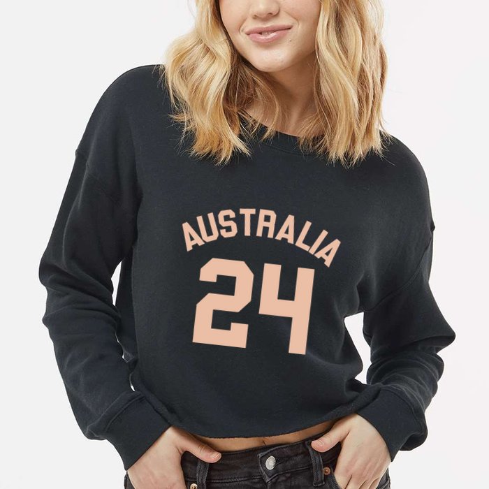 Gracie Abrams Updates & More Good Riddance Australia 24 Cropped Pullover Crew