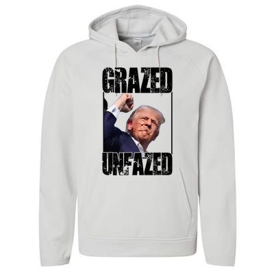 Grazed And Unfazed Performance Fleece Hoodie