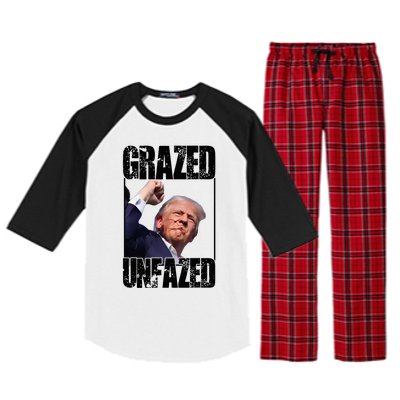 Grazed And Unfazed Raglan Sleeve Pajama Set