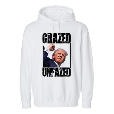 Grazed And Unfazed Garment-Dyed Fleece Hoodie