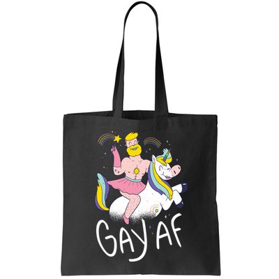 Gay AF Unicorn Bag