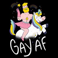 Gay AF Unicorn Bag