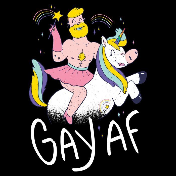 Gay AF Unicorn Bag