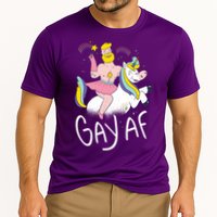 Gay AF Unicorn Cooling Performance Crew T-Shirt