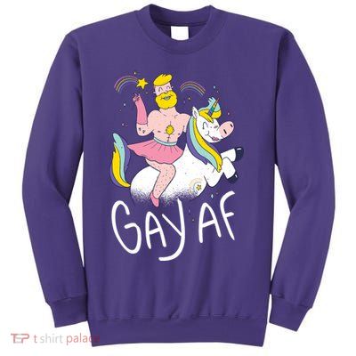 Gay AF Unicorn Sweatshirt