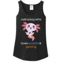 Gamesolotl Axolotl Video Gamer Kawaii Anime Gifts Boys Ladies Essential Tank