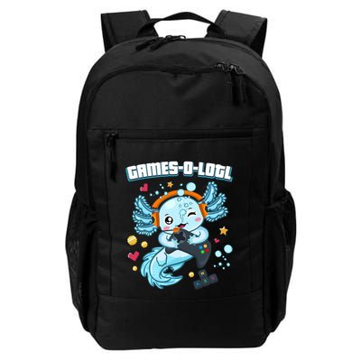 Gamesolotl Axolotl Video Gamer Kawaii Axolotl Fish Backpack
