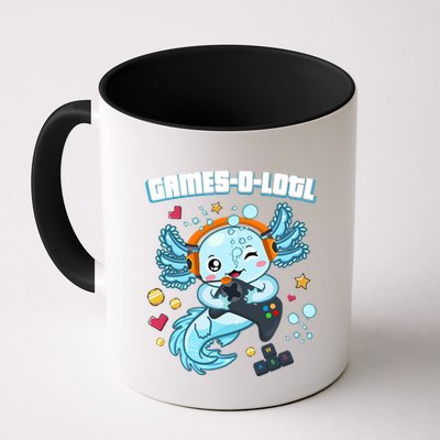 Gamesolotl Axolotl Video Gamer Kawaii Axolotl Fish Mug