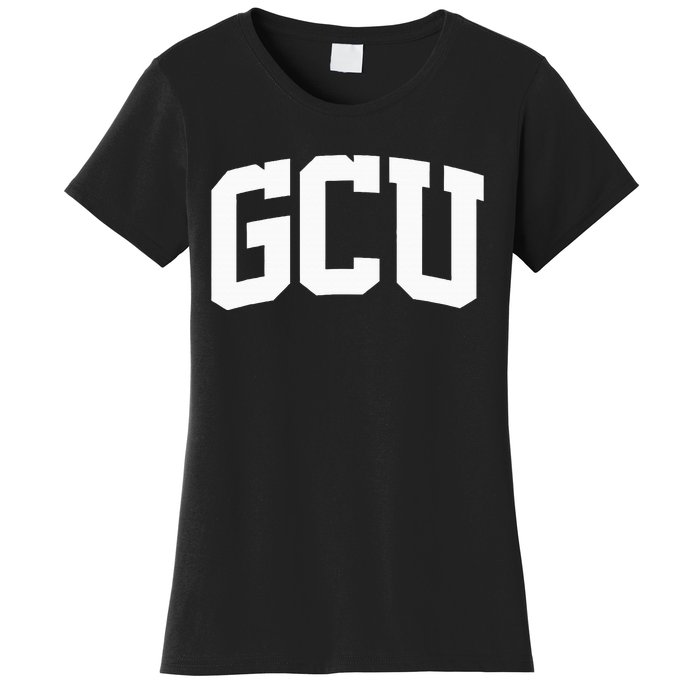 Gcu Arch Vintage Retro College Athletic Sports Women's T-Shirt