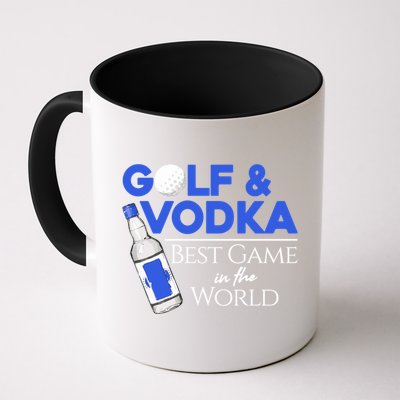 Golf And Vodka Gift Best Team Ing Game Golfing Lover Gift Mug