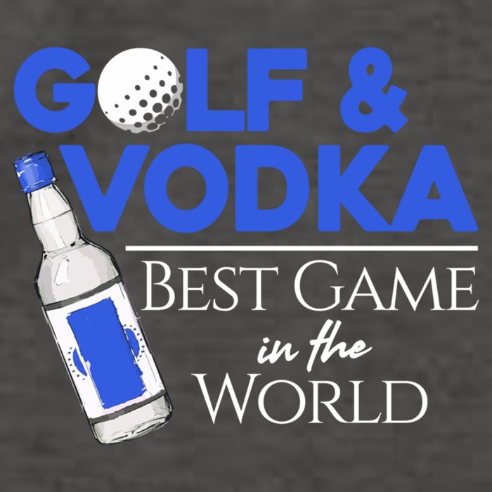 Golf And Vodka Gift Best Team Ing Game Golfing Lover Gift Vector Backpack