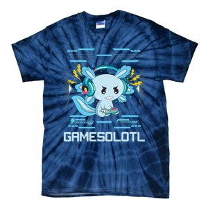 Gamesolotl Axolotl Video Gamer Kawaii Anime Gifts Boys Girls  Tie-Dye T-Shirt