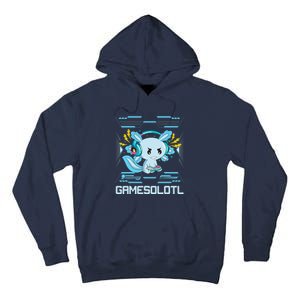 Gamesolotl Axolotl Video Gamer Kawaii Anime Gifts Boys Girls  Tall Hoodie