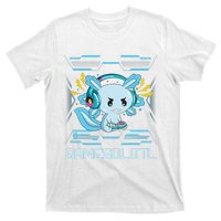 Gamesolotl Axolotl Video Gamer Kawaii Anime Gifts Boys Girls  T-Shirt