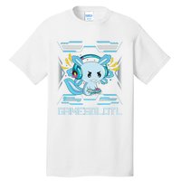 Gamesolotl Axolotl Video Gamer Kawaii Anime Gifts Boys Girls  Tall T-Shirt