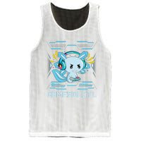 Gamesolotl Axolotl Video Gamer Kawaii Anime Gifts Boys Girls  Mesh Reversible Basketball Jersey Tank