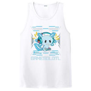 Gamesolotl Axolotl Video Gamer Kawaii Anime Gifts Boys Girls  PosiCharge Competitor Tank