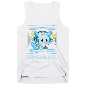 Gamesolotl Axolotl Video Gamer Kawaii Anime Gifts Boys Girls  Tank Top