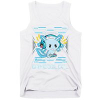 Gamesolotl Axolotl Video Gamer Kawaii Anime Gifts Boys Girls  Tank Top