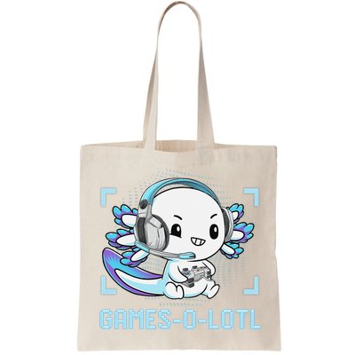 Gamesolotl Axolotl Video Gamer Kawaii Anime Funny Bag
