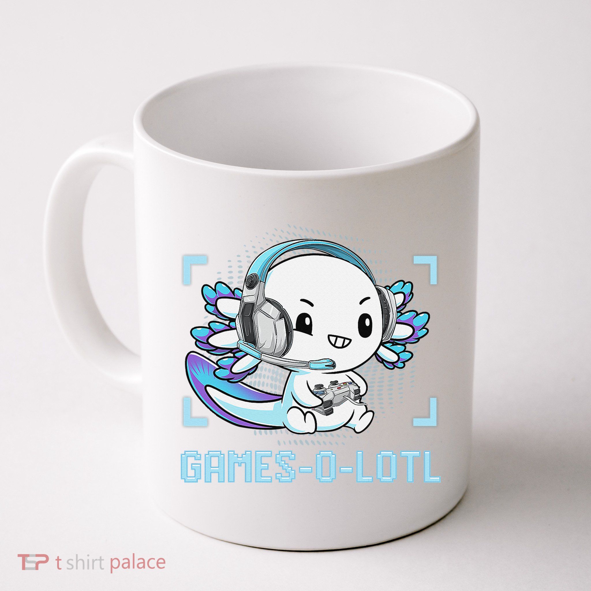 Gamesolotl Axolotl Video Gamer Kawaii Anime Funny Mug