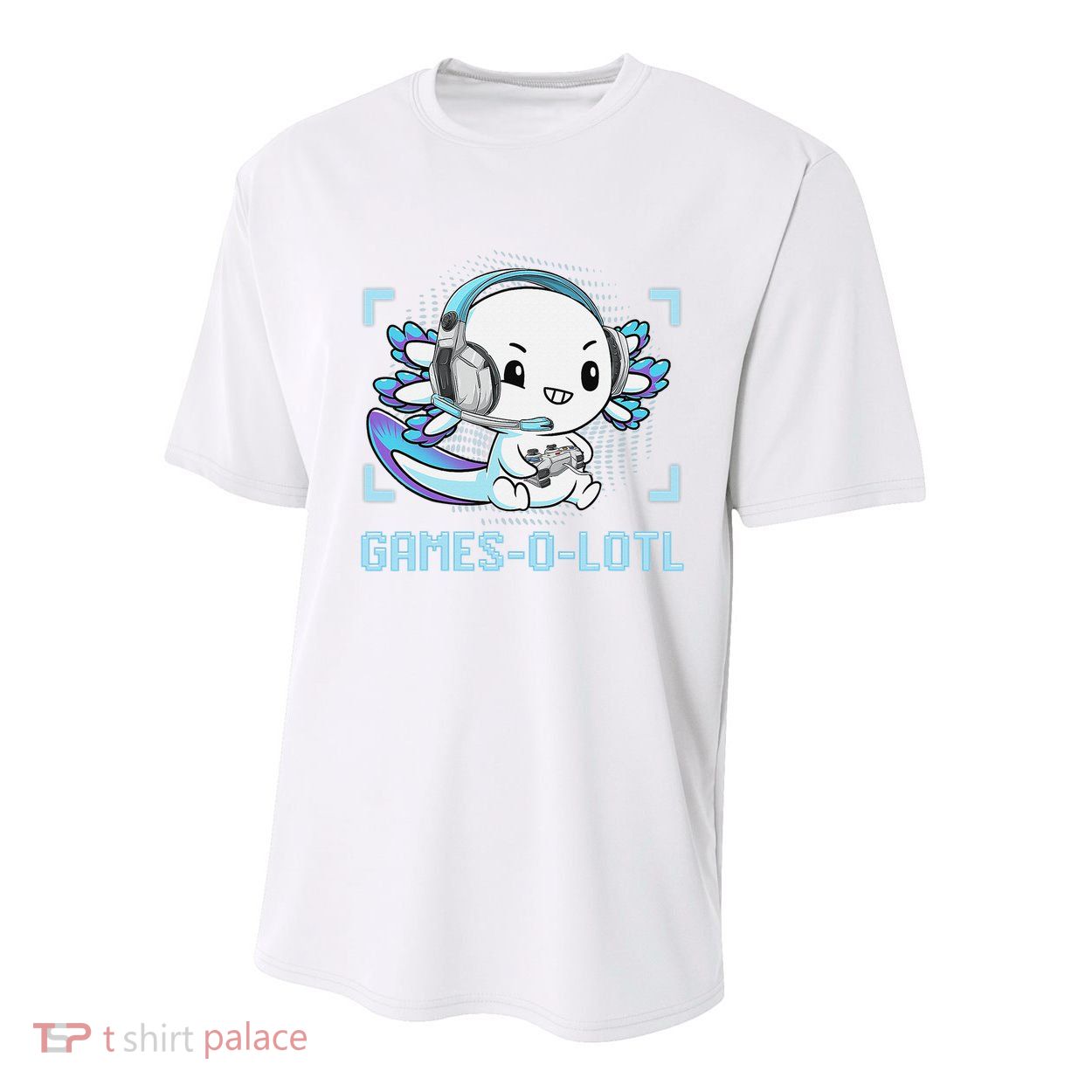 Gamesolotl Axolotl Video Gamer Kawaii Anime Funny Youth Performance Sprint T-Shirt