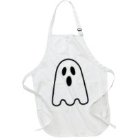 Ghost Adult Women Silly Ghost Face Costume Apron